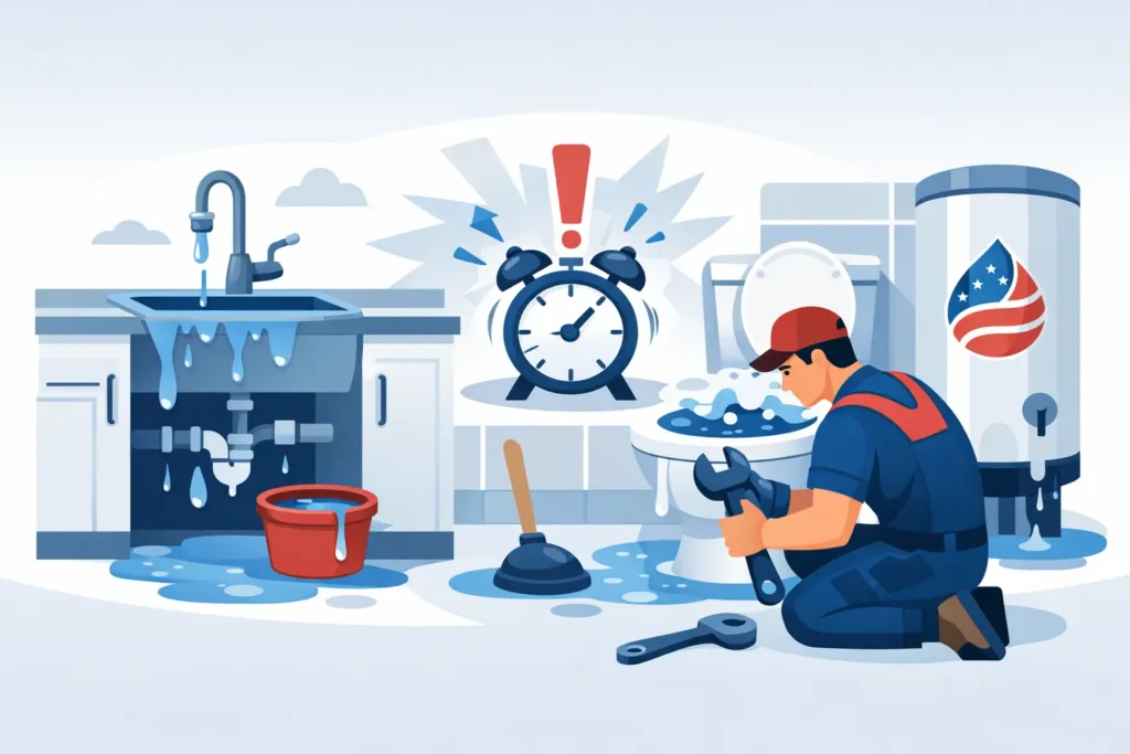 Home Plumbing Repairs That Can’t Wait