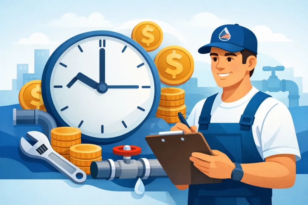 How Much Does a Plumbing Company Charge Per Hour?