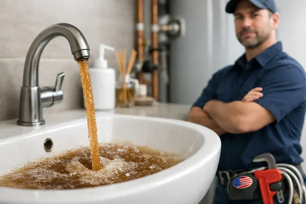 Why Is Hot Water Brown? Causes and Fast Fixes
