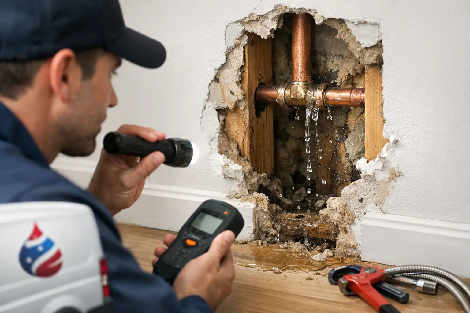 How to Spot Hidden Pipe Leaks Before Damage